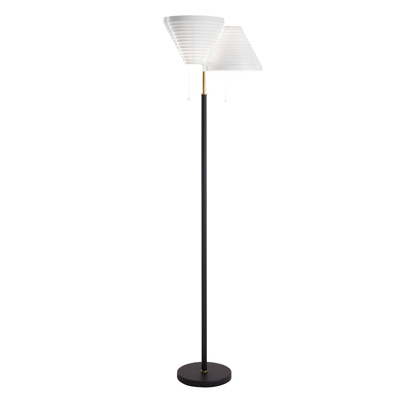 A810 Floor Lamp, Polished Brass