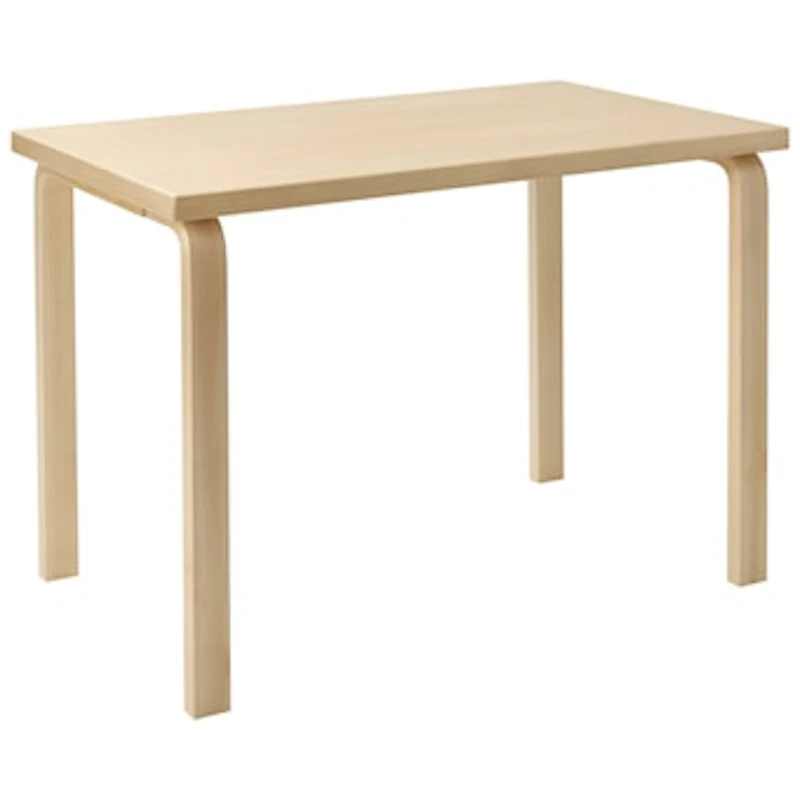 Aalto 80B Table Rectangular 60x100 cm, Birch