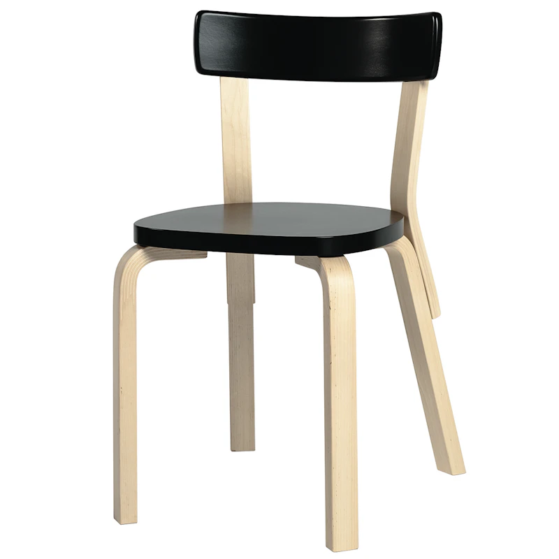 Chair 69, Black/Birch