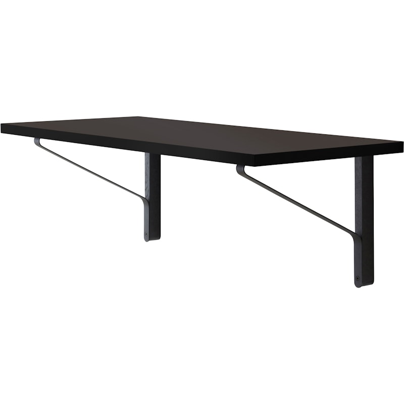 Kaari REB 006 Wall Console / Desk, Black