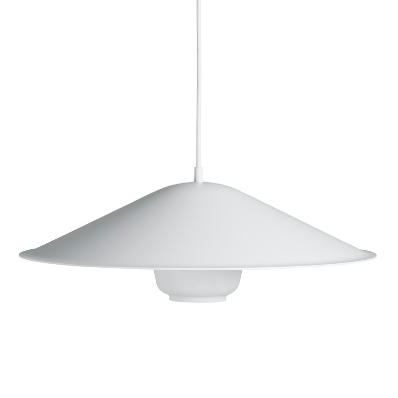 Kori Pendant With Dune Lampshade, White