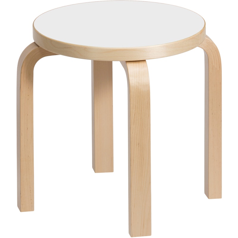 NE60 Children'S Stool , Birch / White Laminate