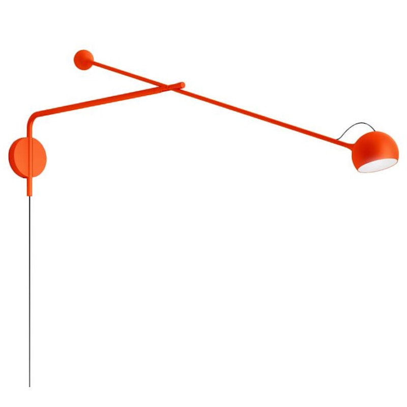 Ixa Wall Lamp Arm, Red