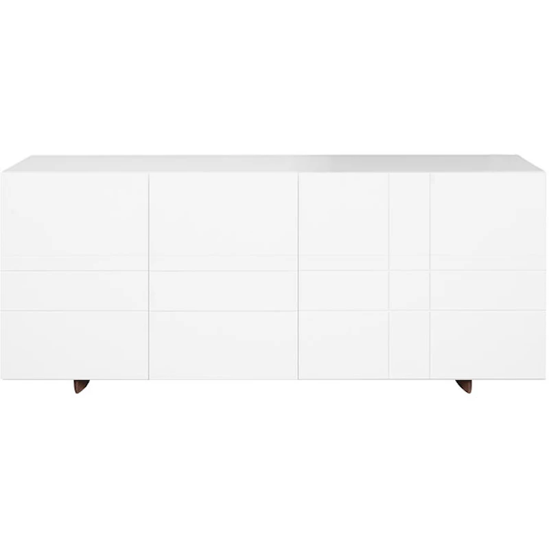 Kilt 137 Sideboard with Doors, White