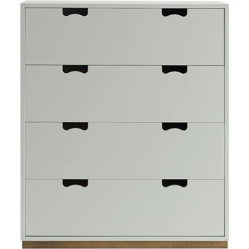 Snow A Chest Of Drawers, Light Grey