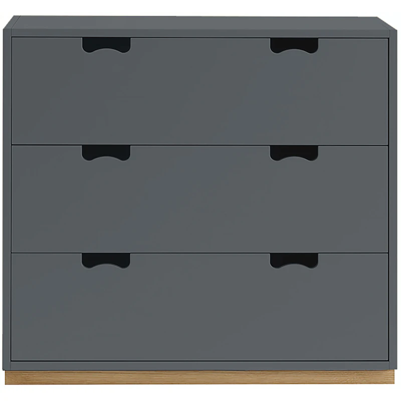 Snow A3 Chest Of Drawers, Storm Grey