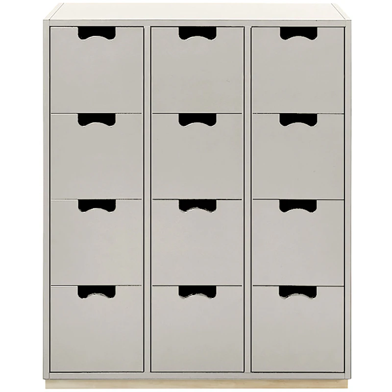 Snow B Chest Of Drawers, Light Grey