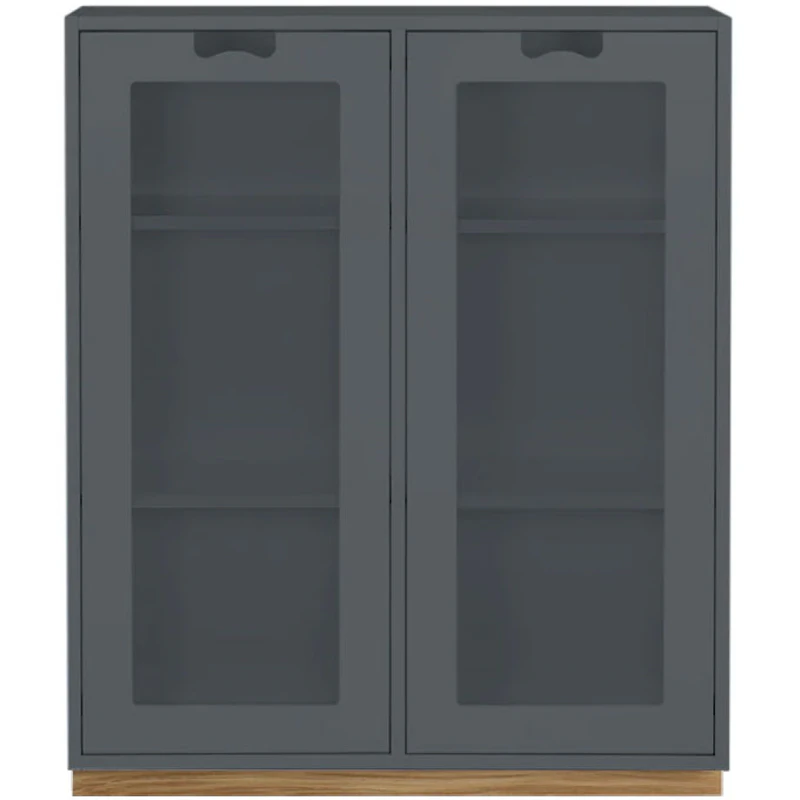 Snow E Display Cabinet 30 cm, Storm Grey