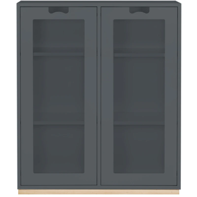 Snow E Display Cabinet 42 cm, Storm Grey
