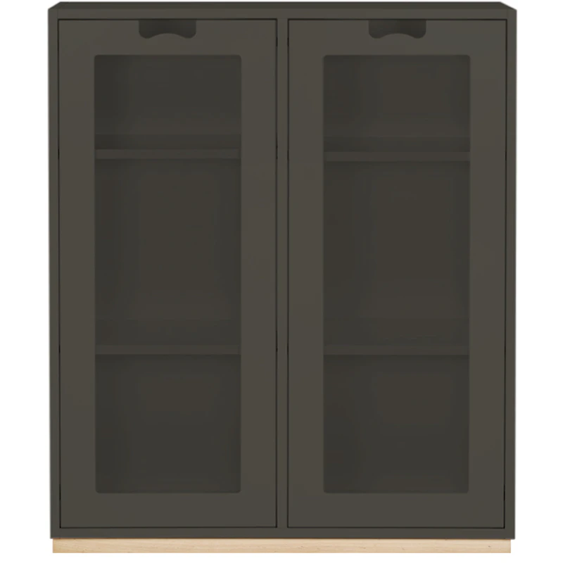 Snow E Display Cabinet 42 cm, Taupe