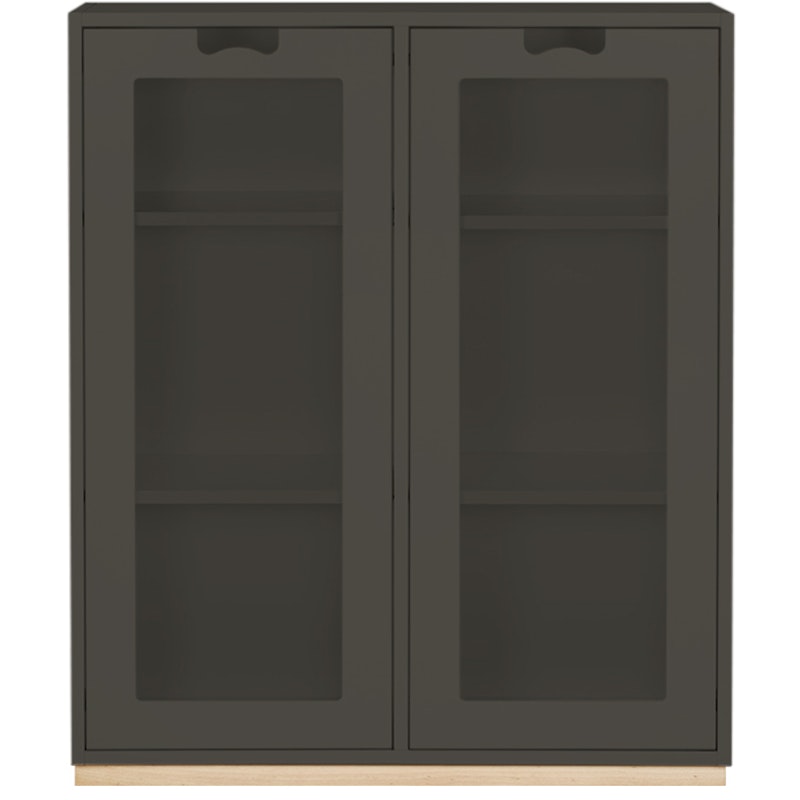 Snow E Display Cabinet 42 cm, Taupe