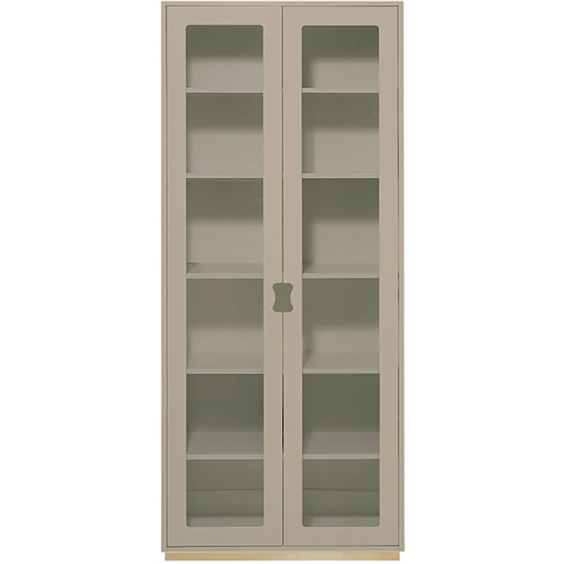 Snow F Display Cabinet 30 cm, Dark Sand