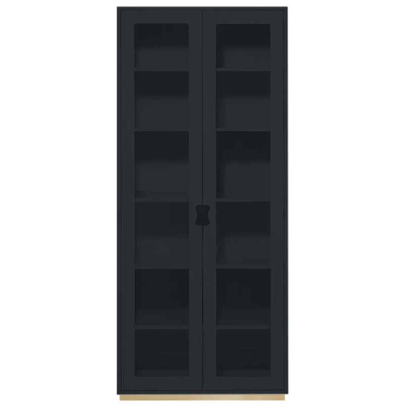 Snow F Display Cabinet 42 cm, Char Grey