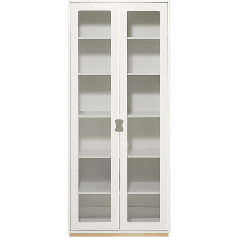 Snow F Display Cabinet 42 cm, White/Oak