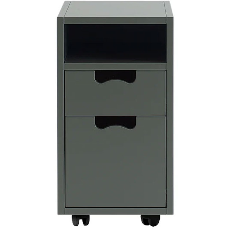 Snow G3 Drawer Unit With Casters, Green Khaki