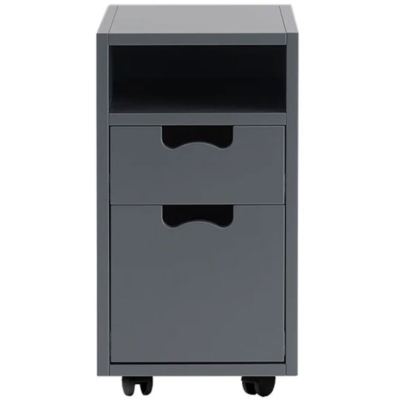 Snow G3 Drawer Unit With Casters, Storm Grey