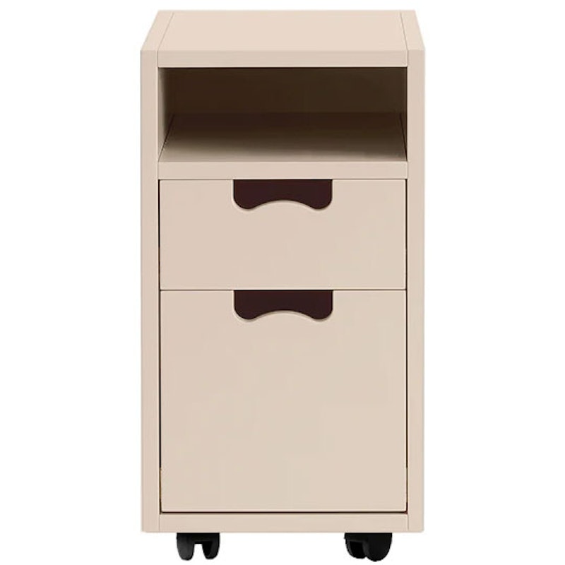 Snow G3 Drawer Unit With Casters, Rose