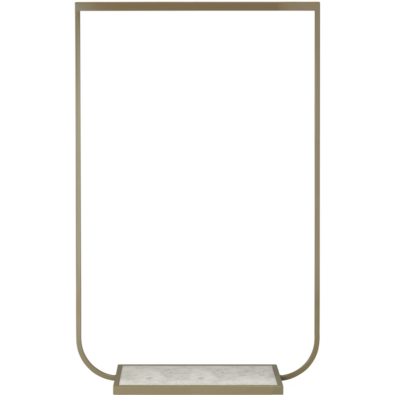 Tati Coat Rack 100 cm, Nougat / Carrara Marble