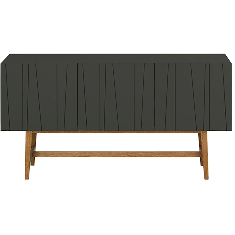 Vass 40:135 Sideboard With Legs, Khaki Green
