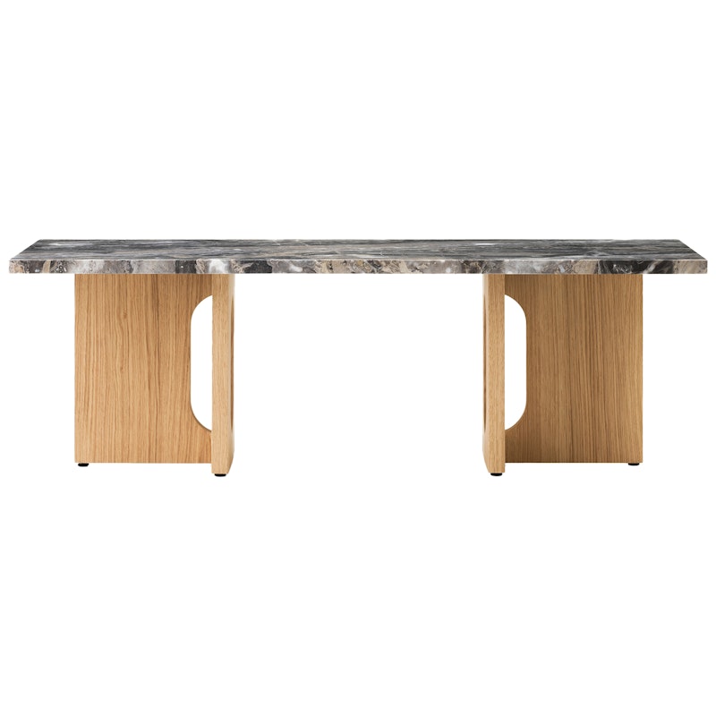 Androgyne Lounge Table, Natural Oak / Grey Galaxy