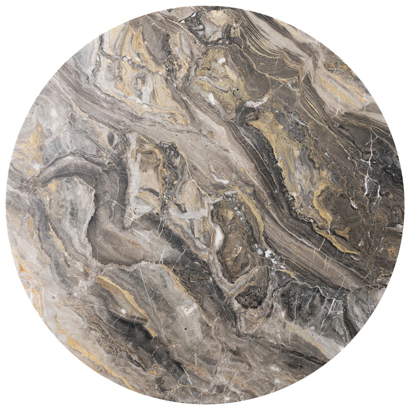 Androgyne Tabletop Ø65 cm, Grey Galaxy