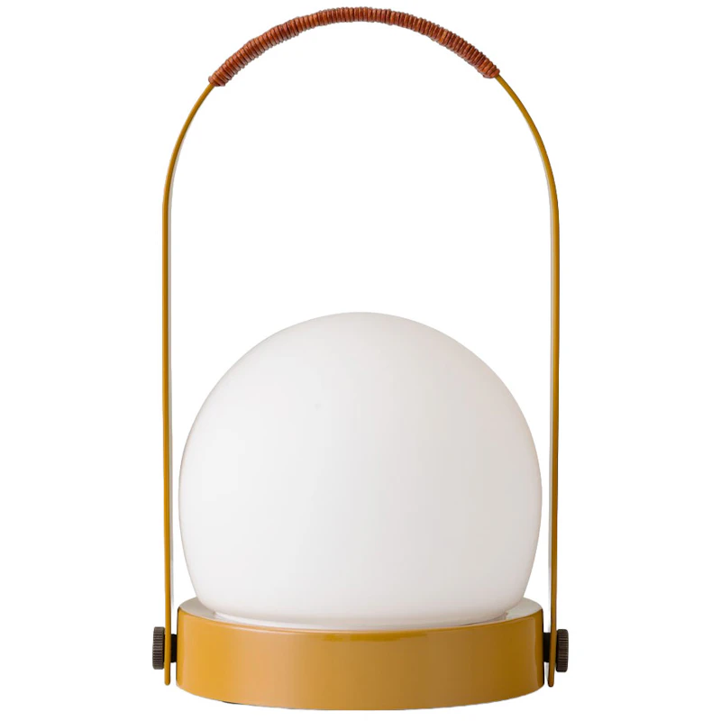 Carrie Table Lamp Portable, Golden Brown