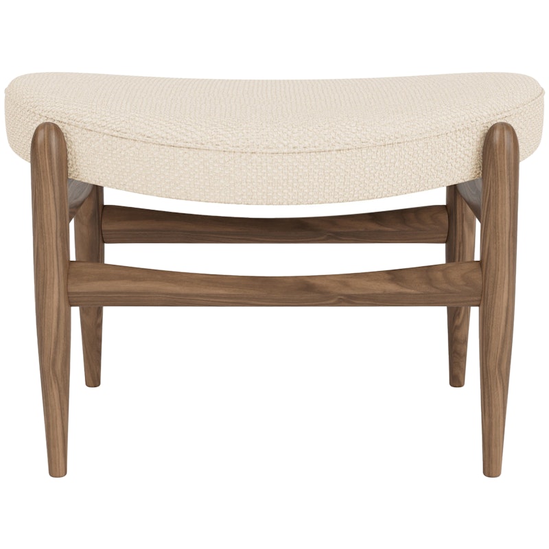 Elizabeth Footstool, Walnut / Logan Jasmine