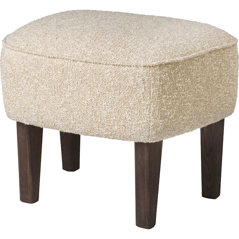 Ingeborg Footstool, Zero 0001 / Dark Stained Oak