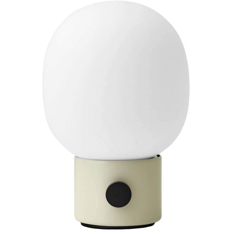 JWDA Table Lamp Portable Ø14,4 cm, Alabaster White