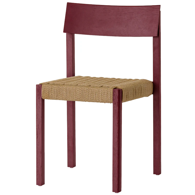Mauro Chair, French Red Oak / Paper Cord