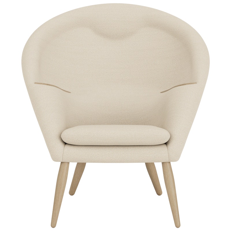Oda Armchair, Natural Oak / Hallingdal 0200