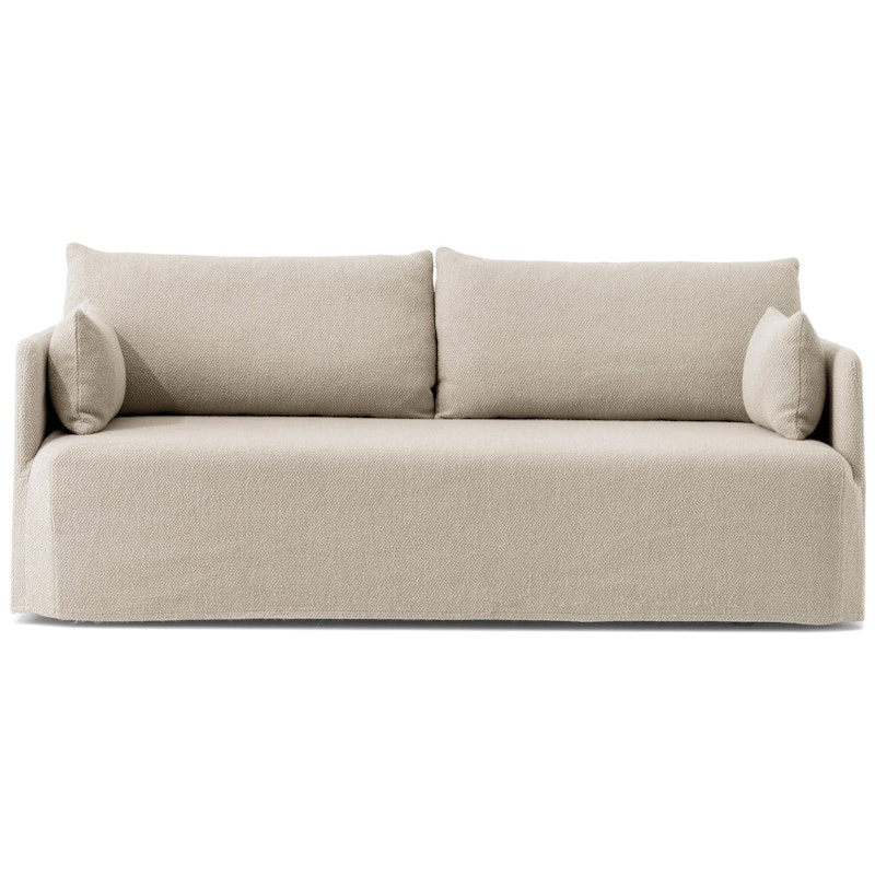 Offset Sofa 2-Seater Removable Upholstery, Logan Sand