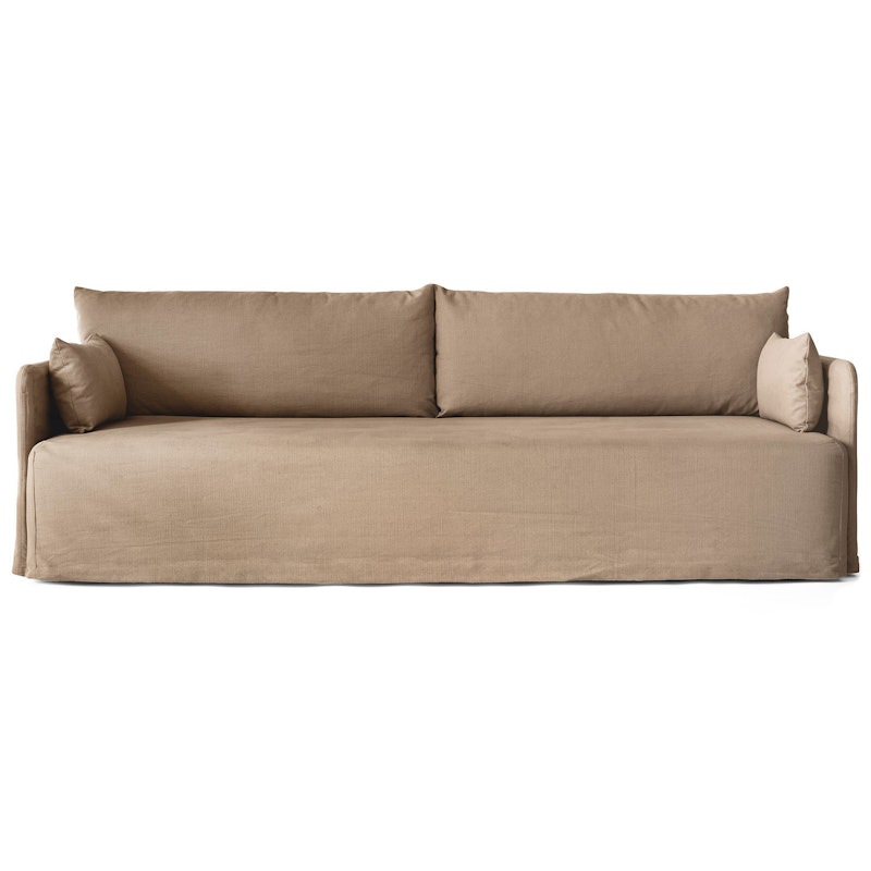 Offset Sofa 3-Seater Removable Upholstery, Logan Flint