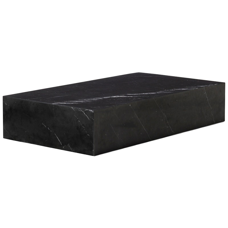 Plinth Grand Coffee Table 137x76 cm, Nero Marquina