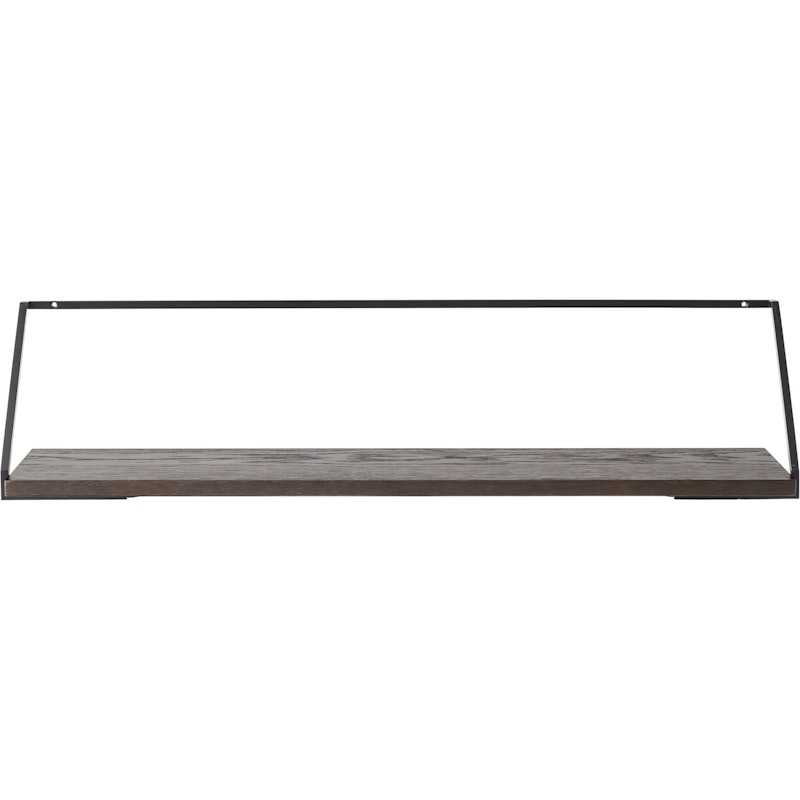 Rail Shelf, Dark stained oak