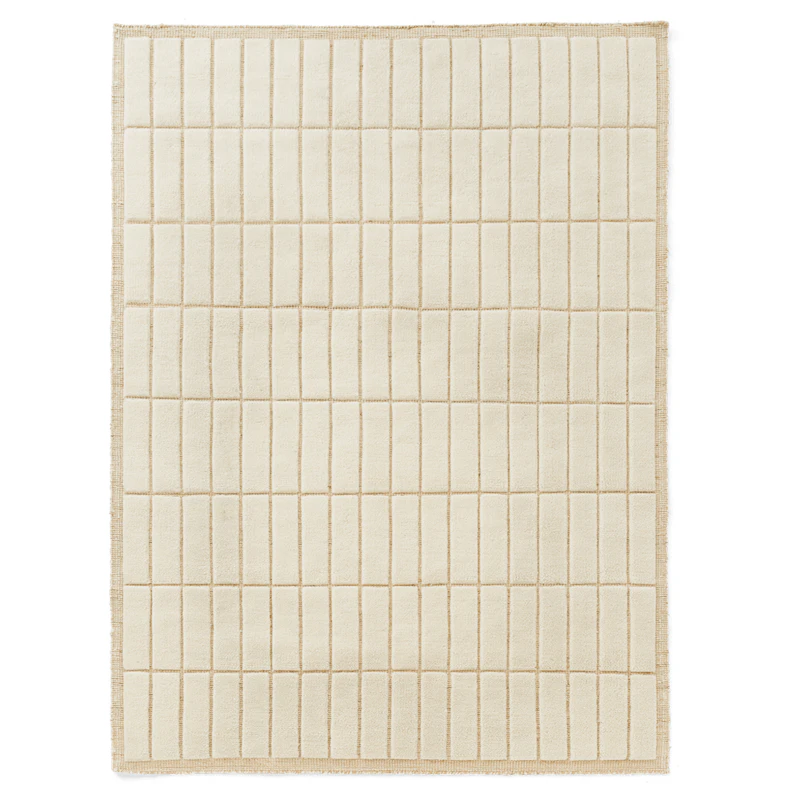 Tile Rug 170x240 cm, Ivory