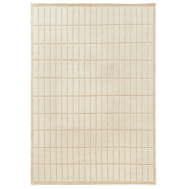 Tile Rug 200x300 cm, Ivory