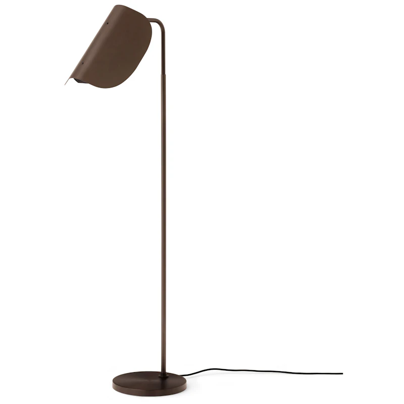 Wing Floor Lamp, Bronzed Aluminium