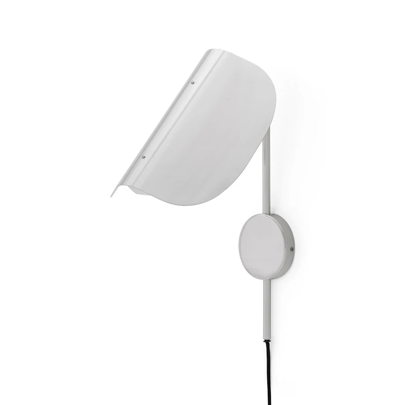 Wing Wall Lamp, Polished Aluminium