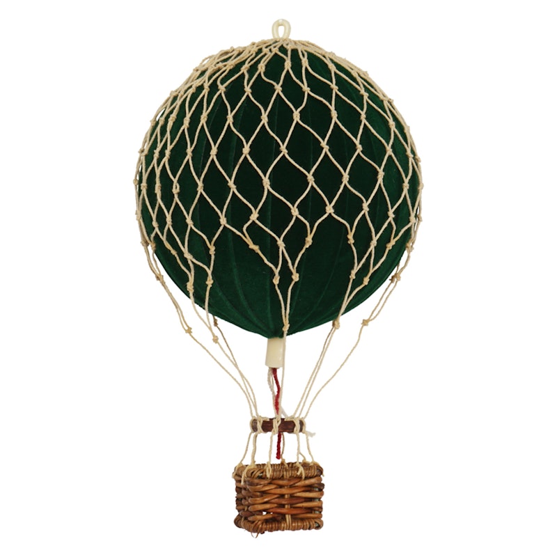 Floating The Skies Air Balloon Velvet Ø8.5 cm, Green