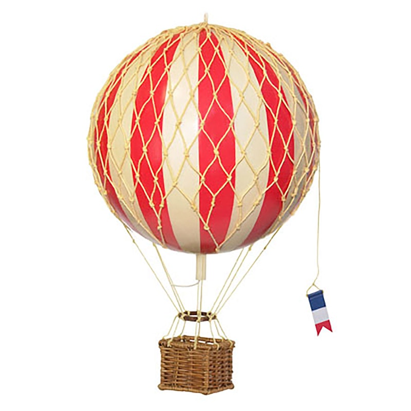 Travels Light Air Balloon 18x30 cm, True Red