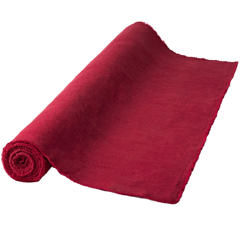 Boheme Table Runner 45x250 cm, Wine Red