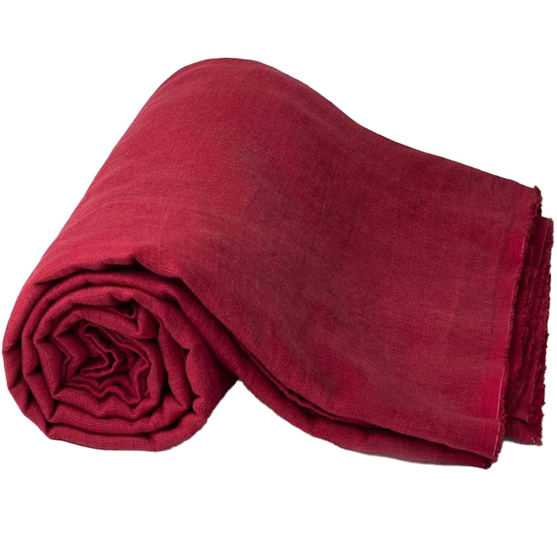Boheme Table Cloth 165x250 cm, Wine Red