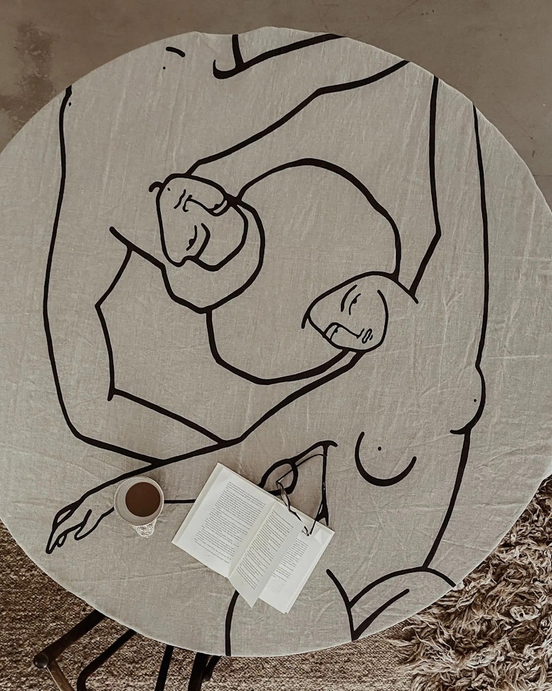 We Artwork Limited Edition 165x320 cm, Woman + Man