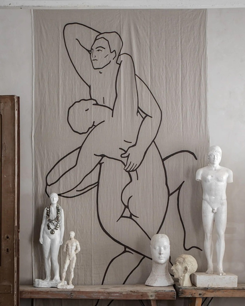 We Artwork Limited Edition 165x320 cm, Man + Man