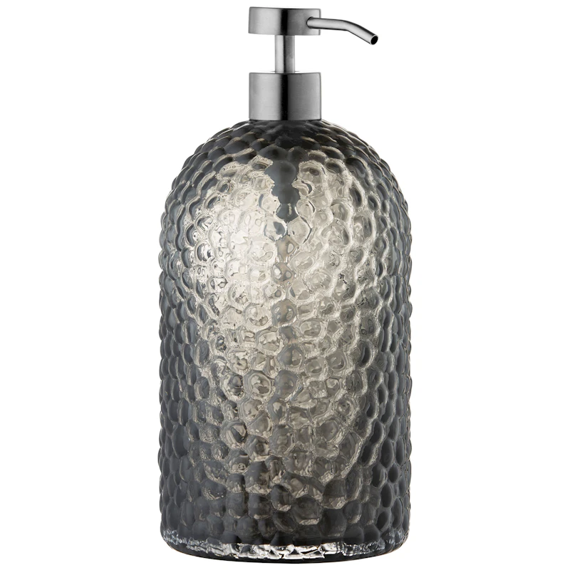 Arura Soap Dispenser Black / Silver, 20 cm