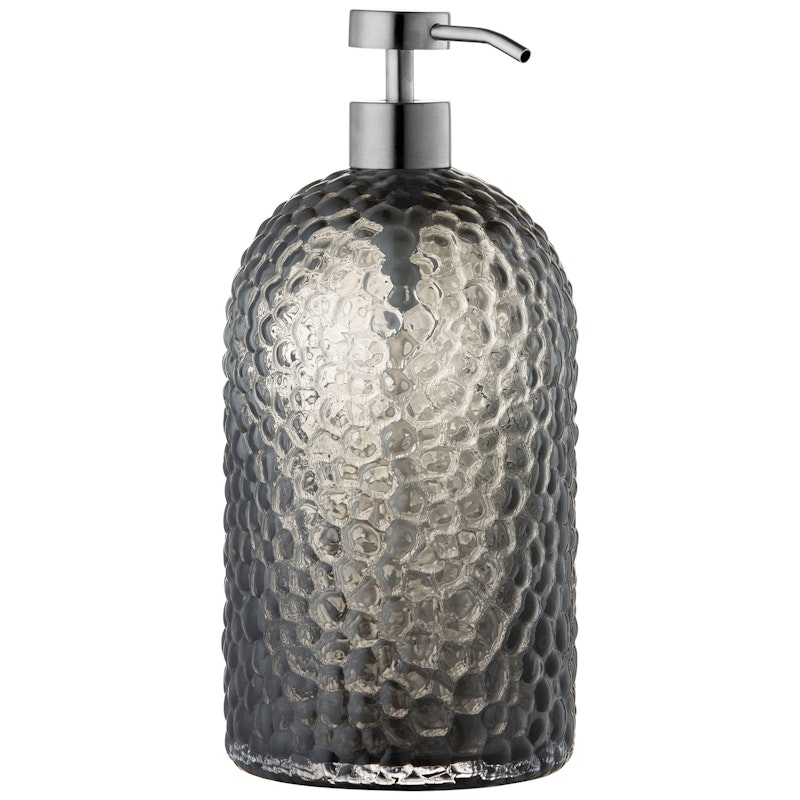 Arura Soap Dispenser Black / Silver, 20 cm
