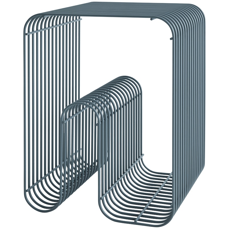 Curva Stool, Dusty Blue