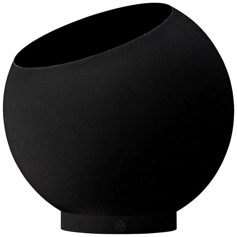 Globe Flower Pot Ø30 cm, Black