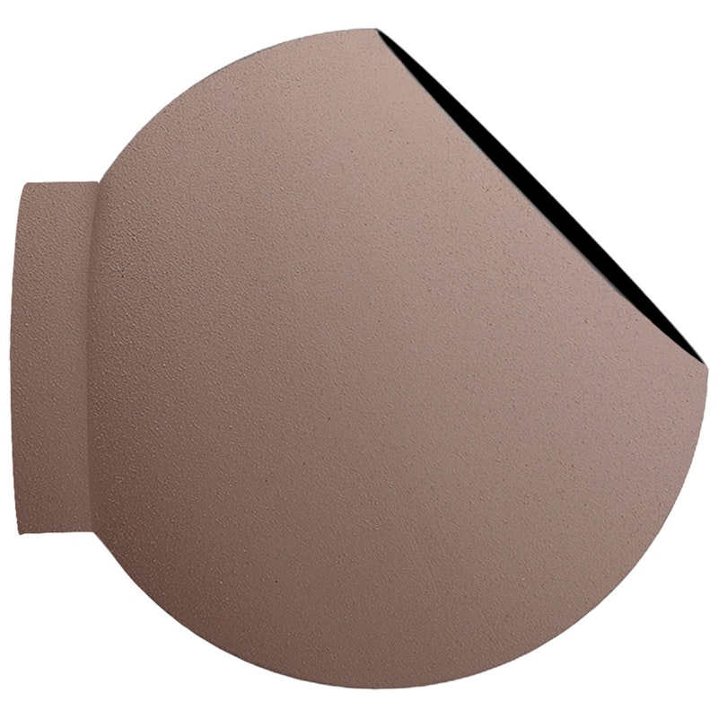Globe Wall Pot Ø17 cm, Taupe
